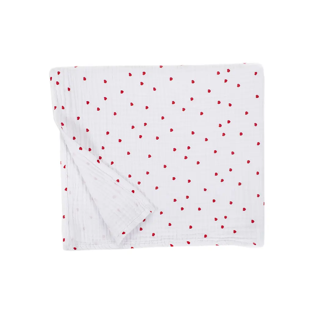 Рушник Lotus Home - Molly Heart muslin light 90x150 - фото 2
