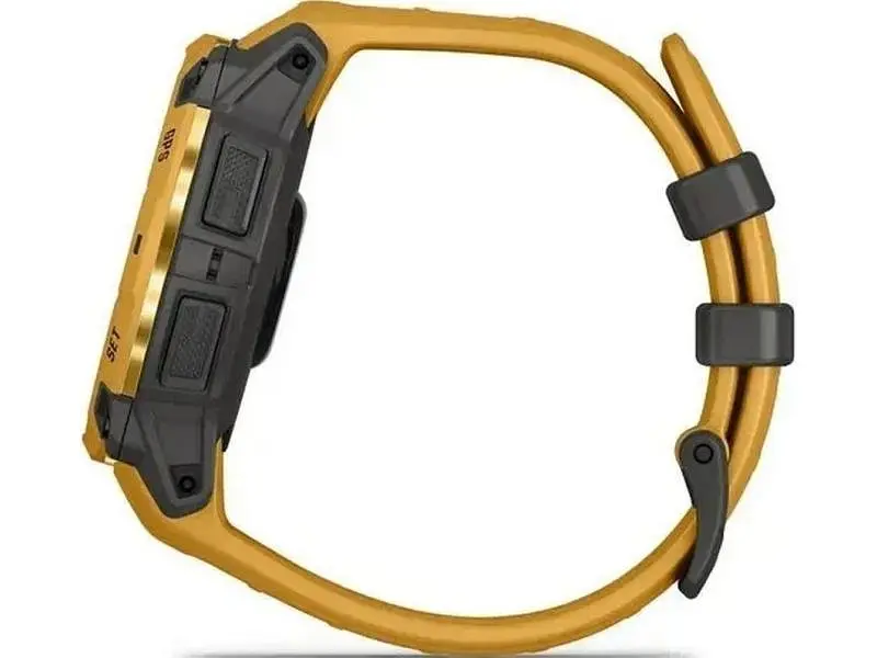 Смарт-годинник Garmin Instinct 3 45mm Solar Sunburst with Sunburst/Gray Band (010-02934-02) - фото 5