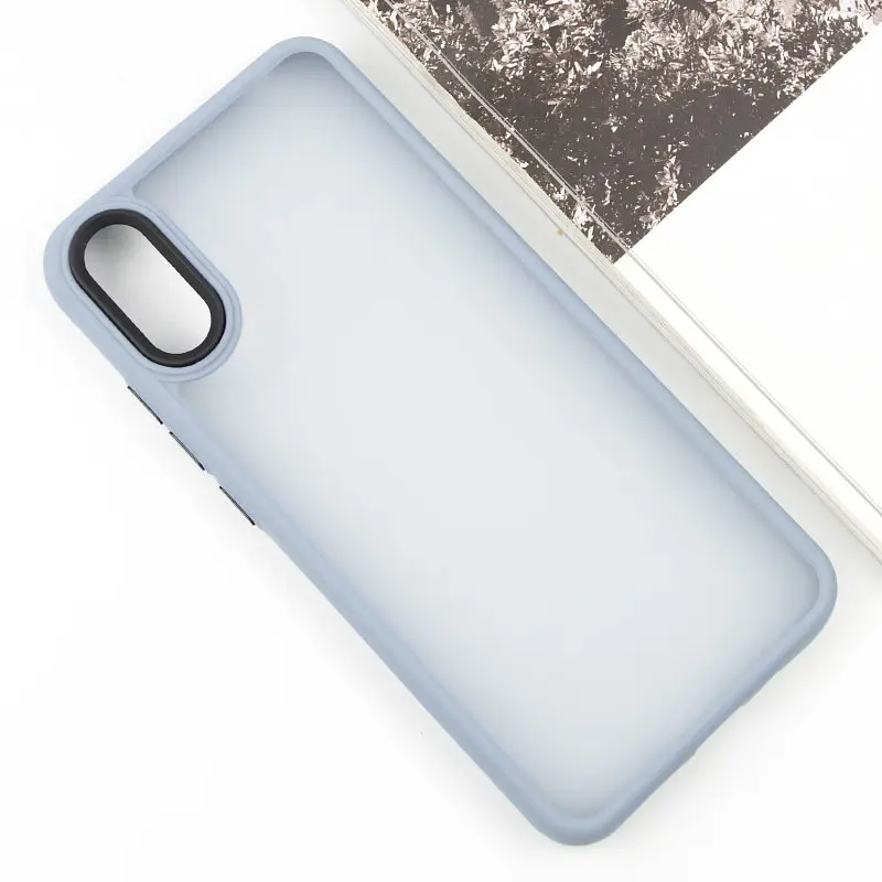 Чохол Epik TPU+PC Lyon Frosted для Xiaomi Redmi 9A Sierra Blue - фото 2