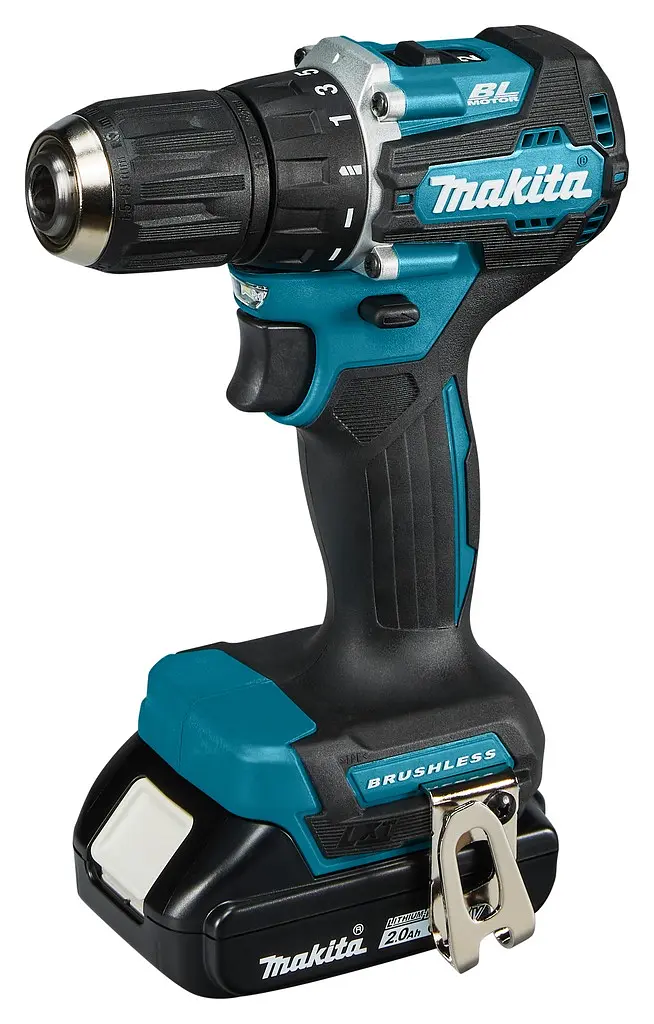 Шурупокрут-дриль акумуляторний Makita DDF487RAJ (40 Нм, 1.5-13 мм, BL, LXT 18 В) - фото 2