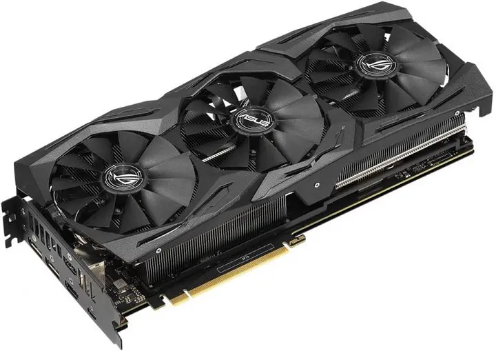 Відеокарта ASUS RTX 2070 8Gb ROG Strix (ROG-STRIX-RTX2070-8G-GAMING) (ROG-STRIX-RTX2070-8G-GAMING_) (GDDR6, 256 bit, PCI-E 3.0 x16) Б/в - фото 2