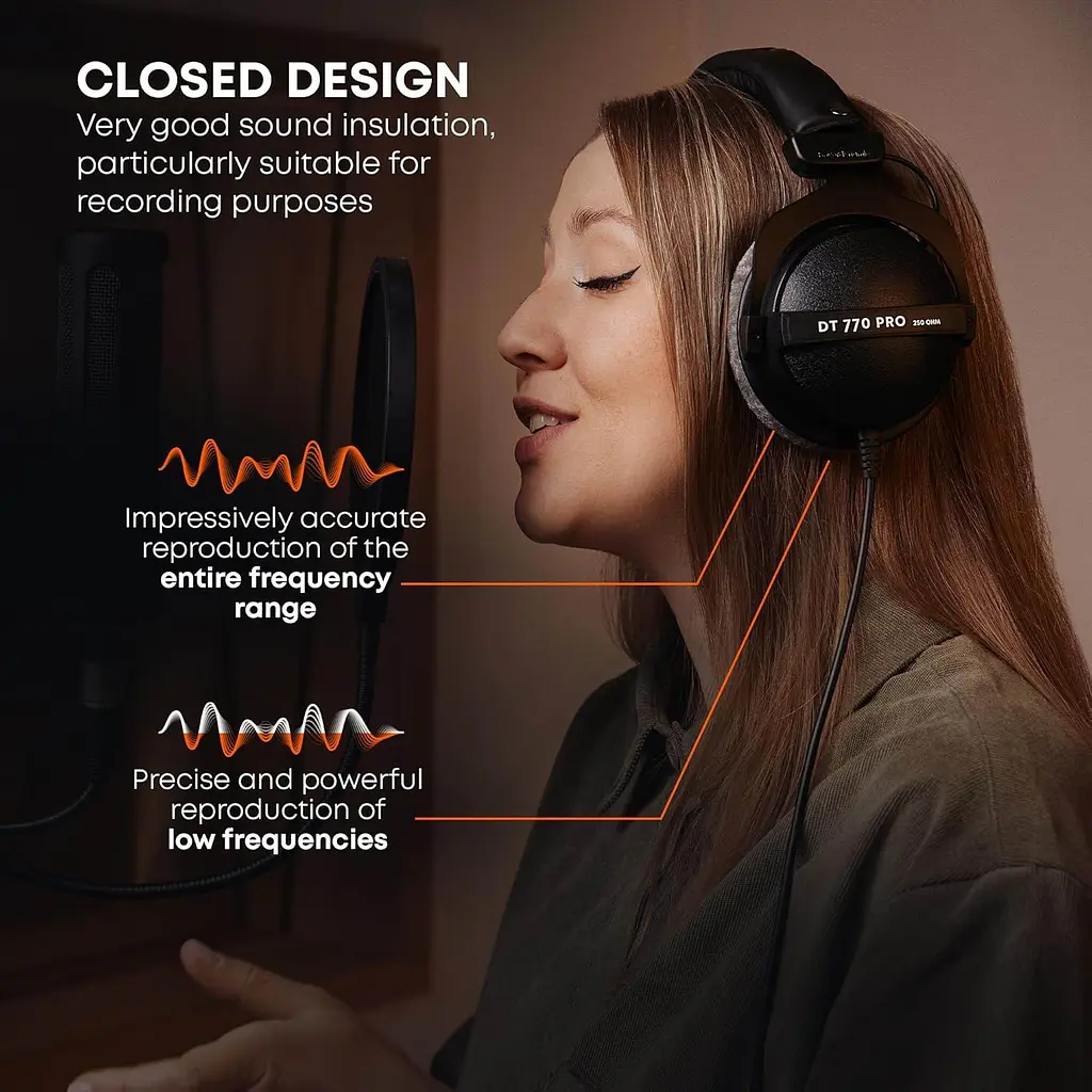 Наушники Beyerdynamic DT 770 PRO 250 О - фото 5