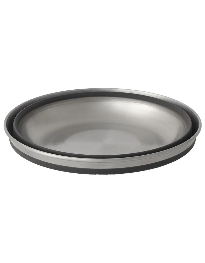 Миска складана Sea to Summit Detour Stainless Steel Collapsible Bowl Чорний-Сірий - фото 2