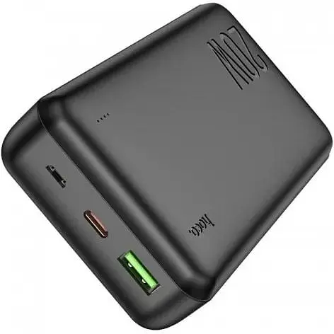 Зовнішній акумулятор Hoco J87A Tacker power bank 20000mAh чорний 6931474761033 - фото 8