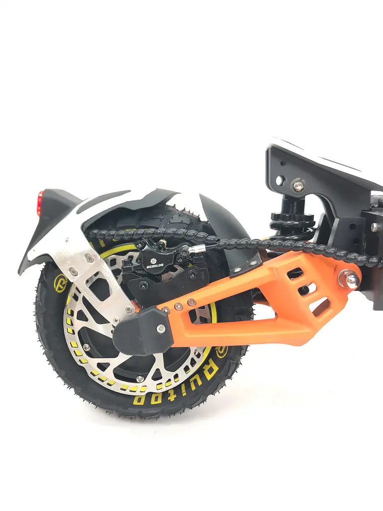 Електросамокат двомоторний Ruitoo T3 PRO (2х2800W, 60V, 30Ah) Чорний - фото 10