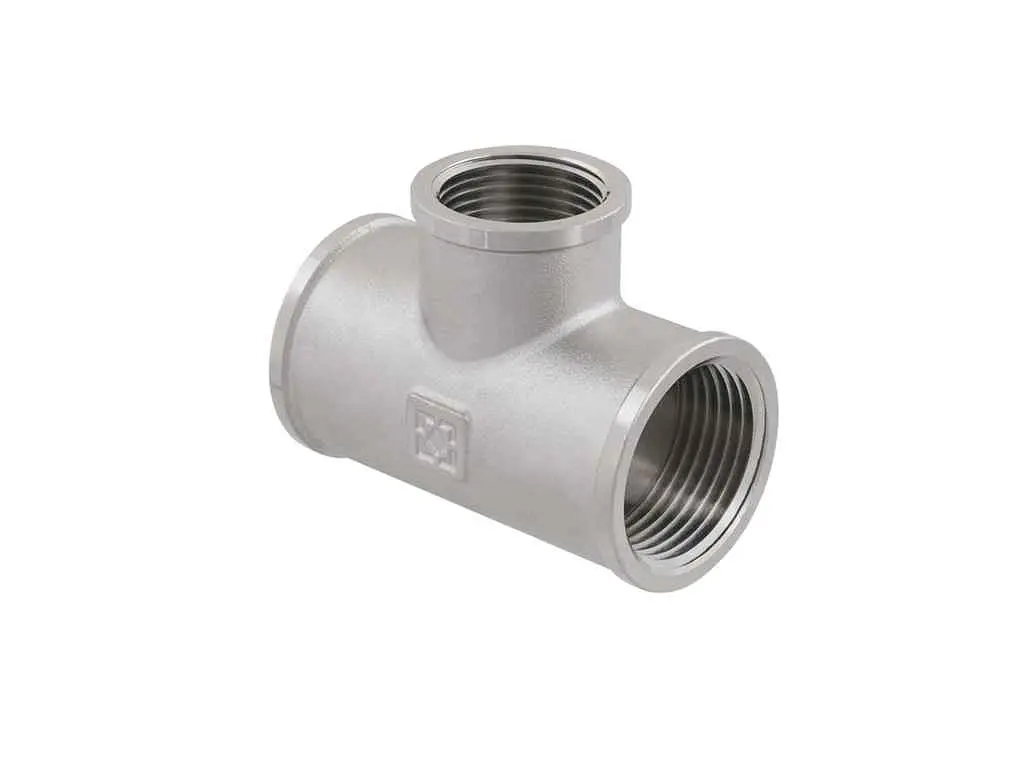 Трійник RAFTEC 1"В-3/4"В-1"В латунь, ВВВ, DN25х20х25, нікель, TVVV030203 - фото 2