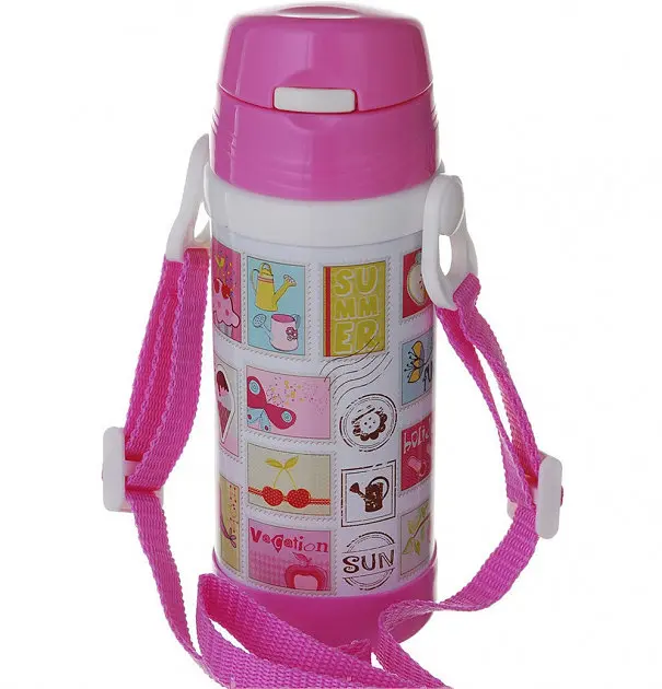 Детский термос A-Plus AP-1776-pink 320 мл розовый