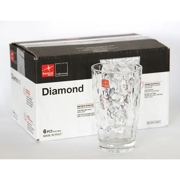 Набір склянок Bormioli Rocco Diamond cooler 470 мл 6 шт. (350240M0) - фото 2