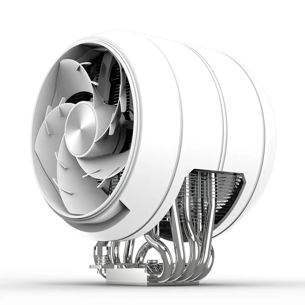 Zalman Процесорний кулер Zalman ZET5, ARGB LGA 1851, 1700, 1200, 115x, AM5, AM4, 4pin PWM, 3pin+5VARGB, TDP200W, білий - фото 3