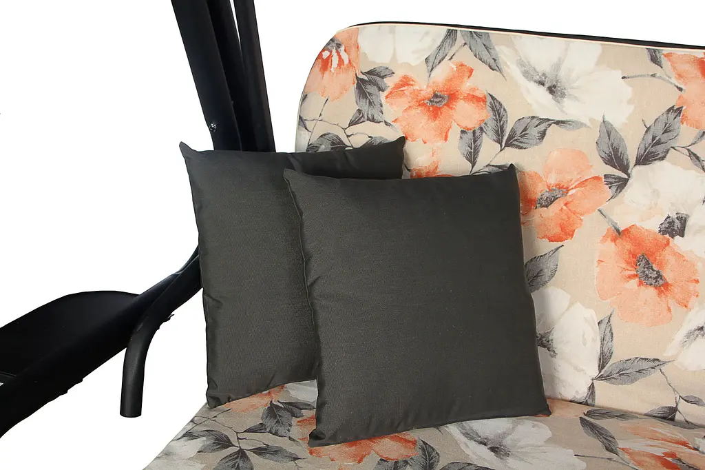 Садовая диван-качалка Ost-Fran Malta лонета Меджик Аранча/тексилк 657-497 - фото 3