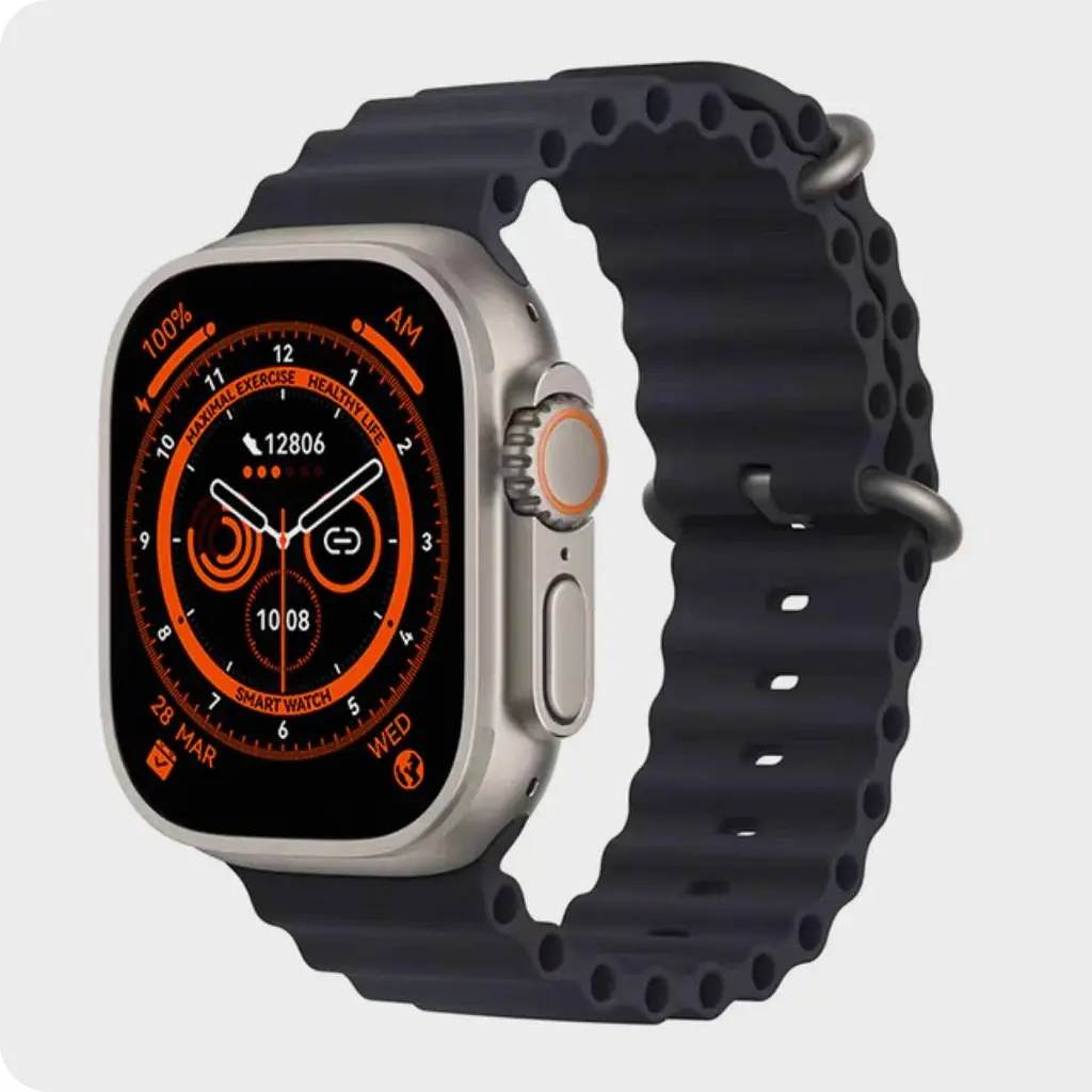 Розумний годинник IWO Ultra series 8 Silver/Black Midnight Ocean (IW000US8SBMO2) - фото 4