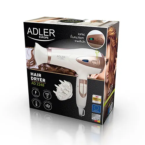 Фен Adler AD 2248W White - фото 9