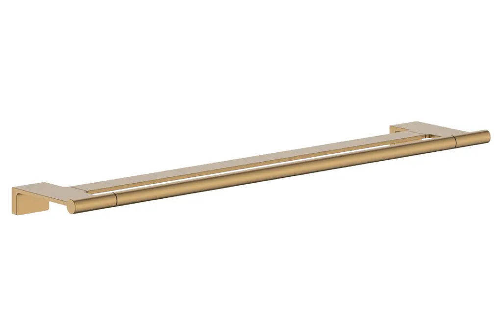 Тримач для рушників Hansgrohe AddStoris S подвійний brushed bronze 41763140