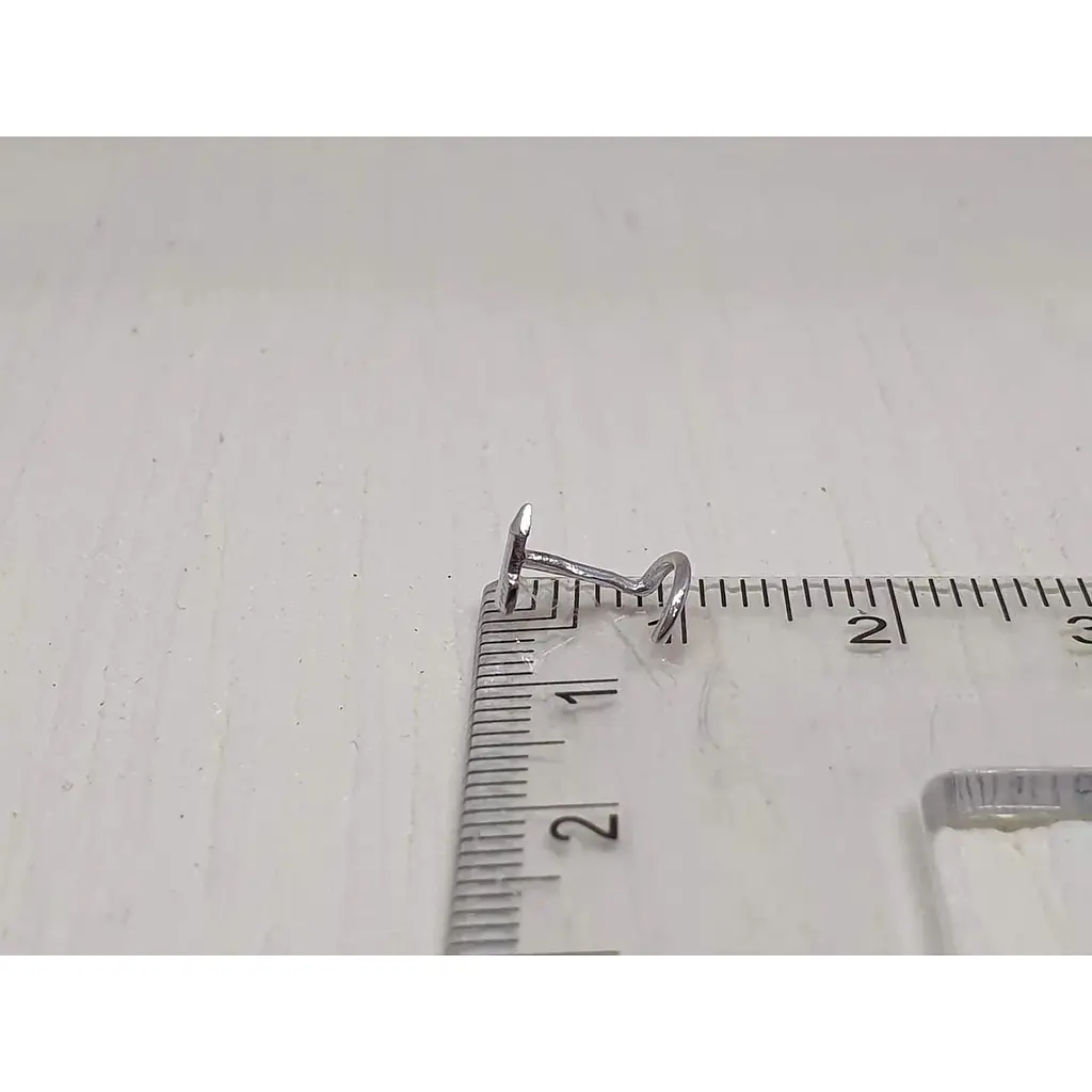 Срібна сережка-пірсинг Астор в ніс. 918-2440Р - фото 4