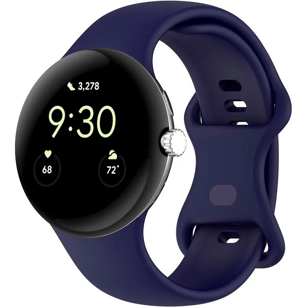 Ремінець ArmorStandart Silicon Band для Google Pixel Watch/Watch 2/Watch 3/Watch 4 Midnight Blue (ARM75435) [105457] - фото 3