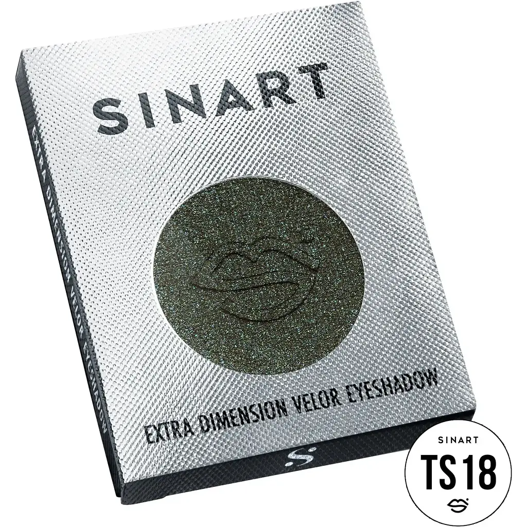 Пресовані тіні для повік Sinart Extra Dimension Velor Eyeshadow TS18 1.5 г - фото 3