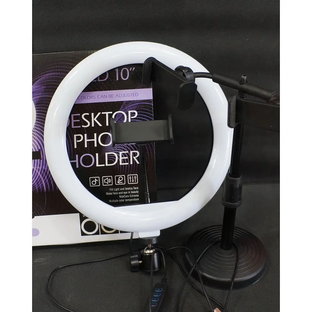 Кольцевая лампа для фото CXB-260A - фото 2