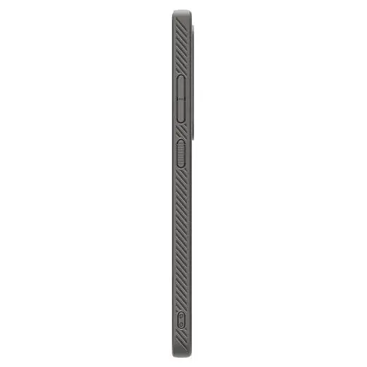 Чехол Spigen Liquid Air Marble Gray для Samsung Galaxy S25 Ultra (ACS08954) - фото 5