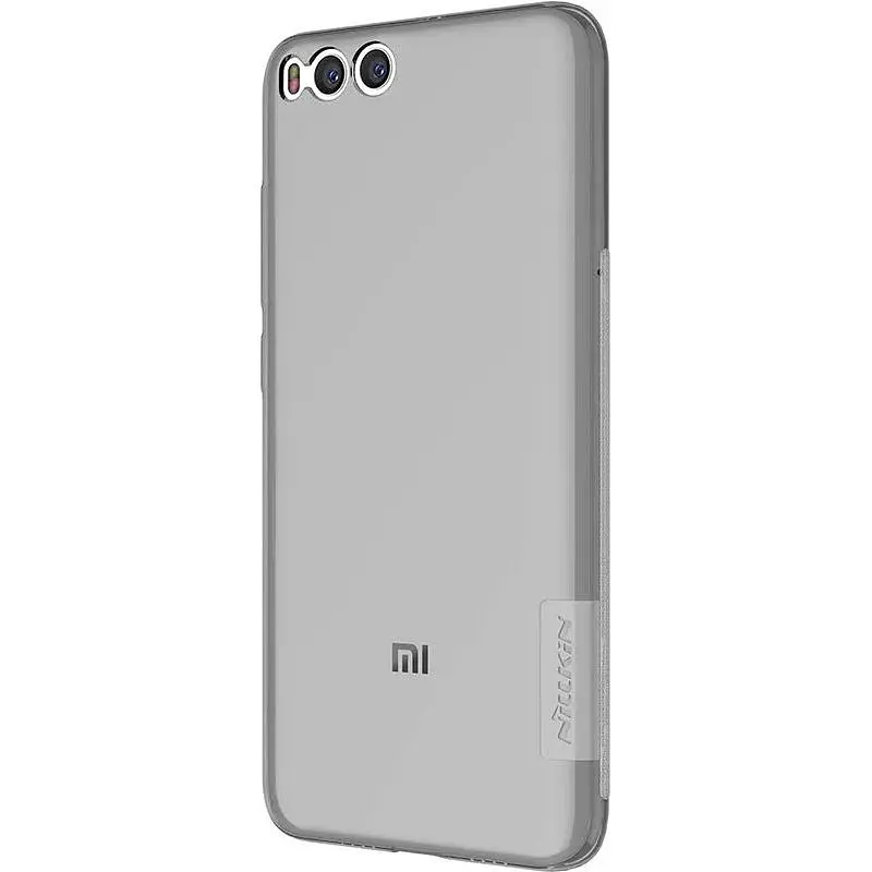 Чохол-накладка Nillkin TPU Nature Case Xiaomi Mi6 Gray - фото 4