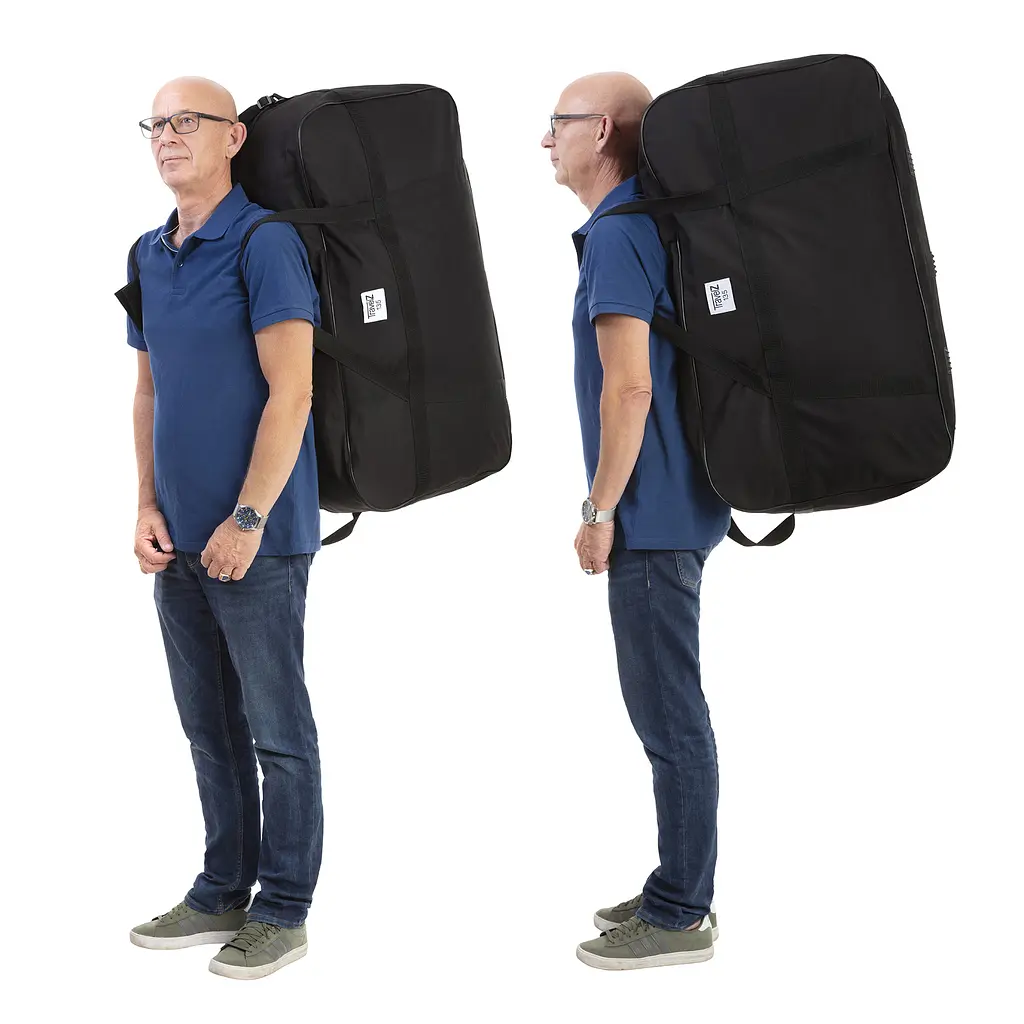 Сумка дорожня TravelZ Bag 135 liter Black (604346) - фото 5