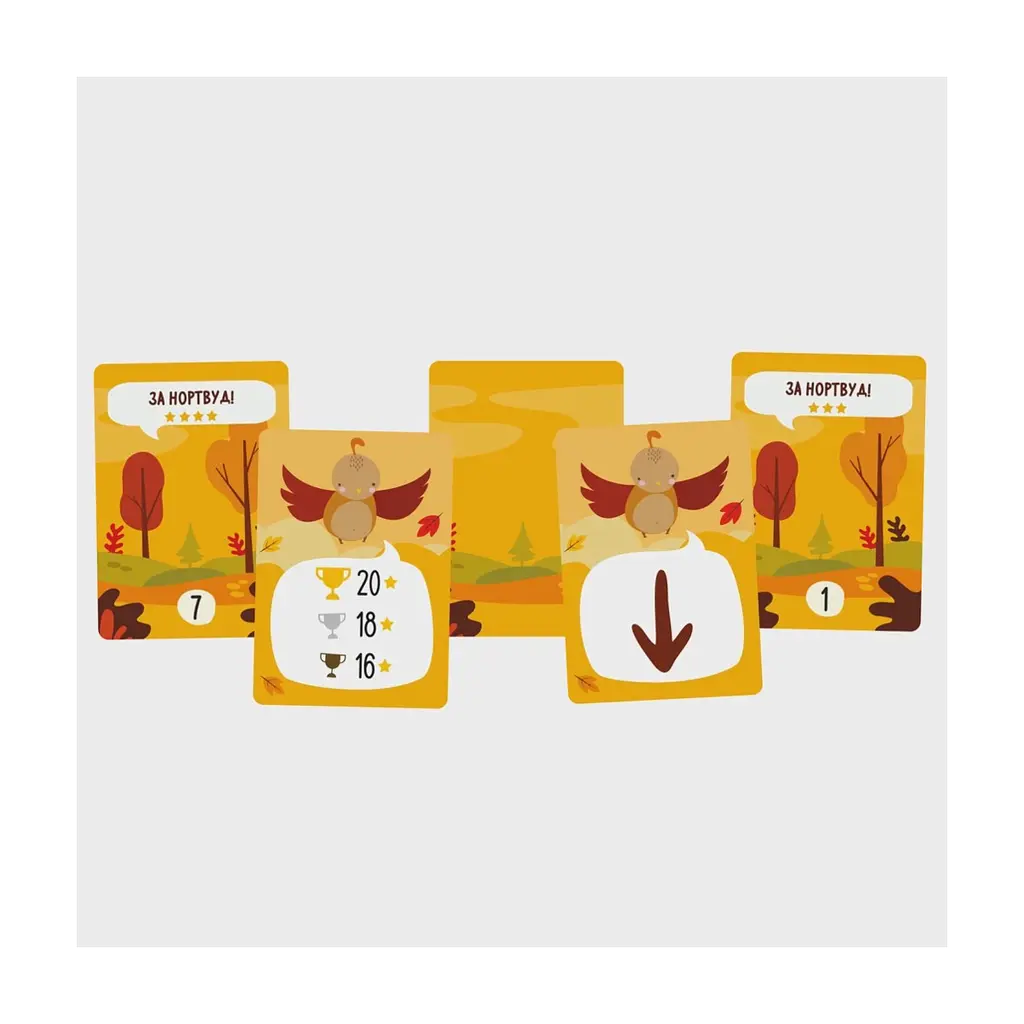 Настільна гра Geekach Games За Нортвуд! (For Northwood! A Solo Trick-Taking Game) (GKCH086FN) - фото 2