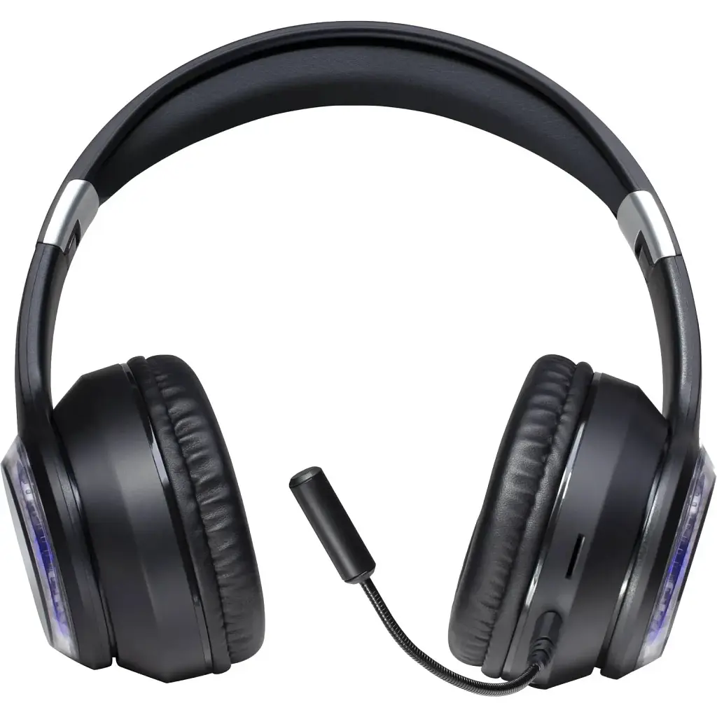 Гарнітура Defender FreeMotion B400 Bluetooth+35 мм гнучкий мікрофон LED Black - фото 2