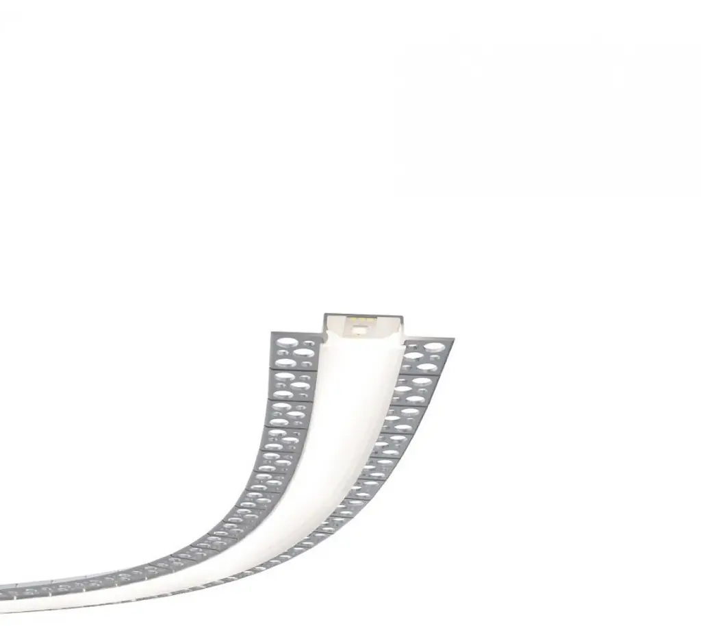 LED профиль врезной гибкий с рассеивателем PC 3 м Kloodi KLPB6930TR 3 - фото 2