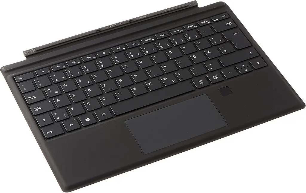 Клавiатура Microsoft Surface Pro 1755 Type Cover with Fingerprint ID Black (GKG-00021) - фото 2