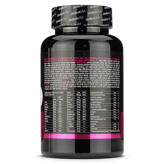 Витамины и минералы для женщин BiotechUSA Active Women 60 капсул - фото 2