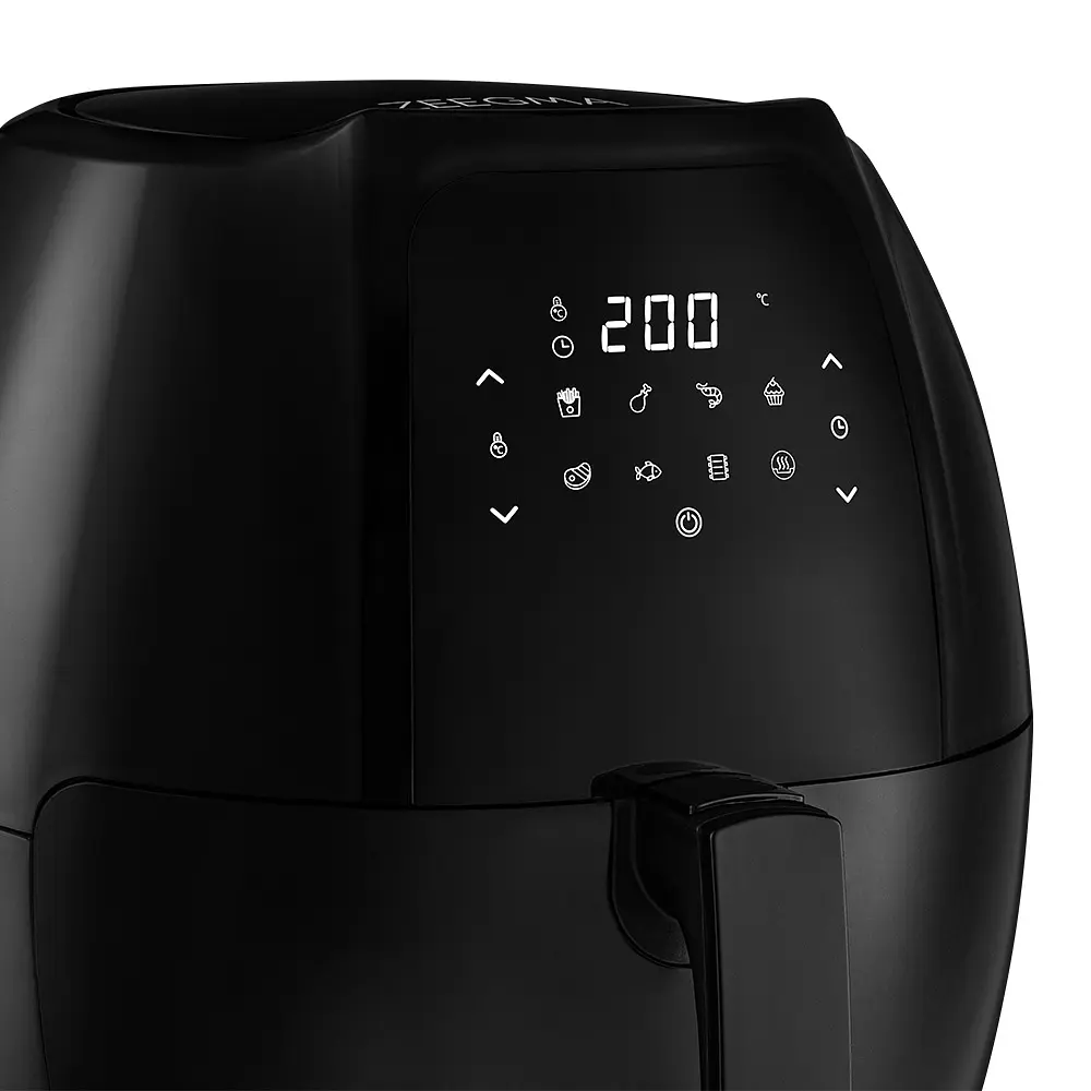 Аэрогриль аэрофритюрница Zeegma Knapper GRAND Black - фото 4