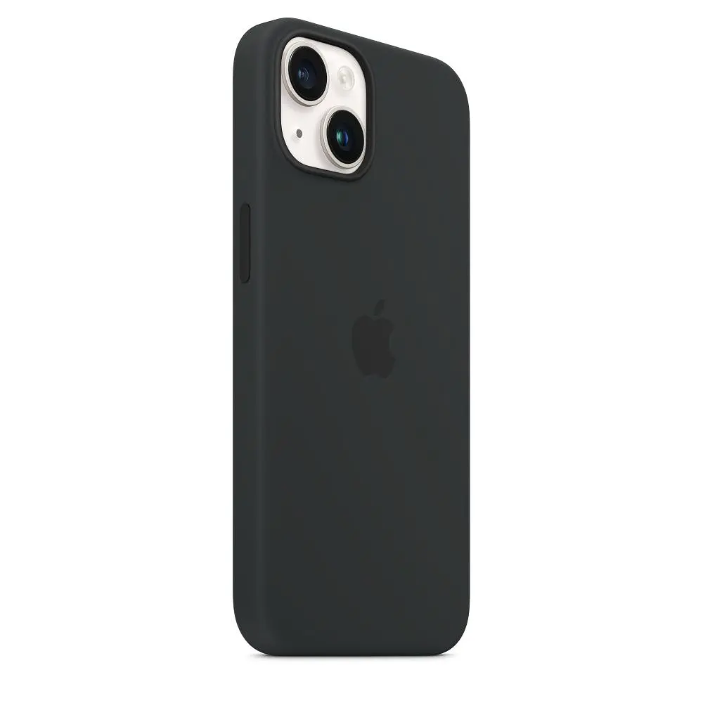 Чохол Silicone Case з MagSafe для Apple iPhone 14 (Midnight) ААА [72703] - фото 3