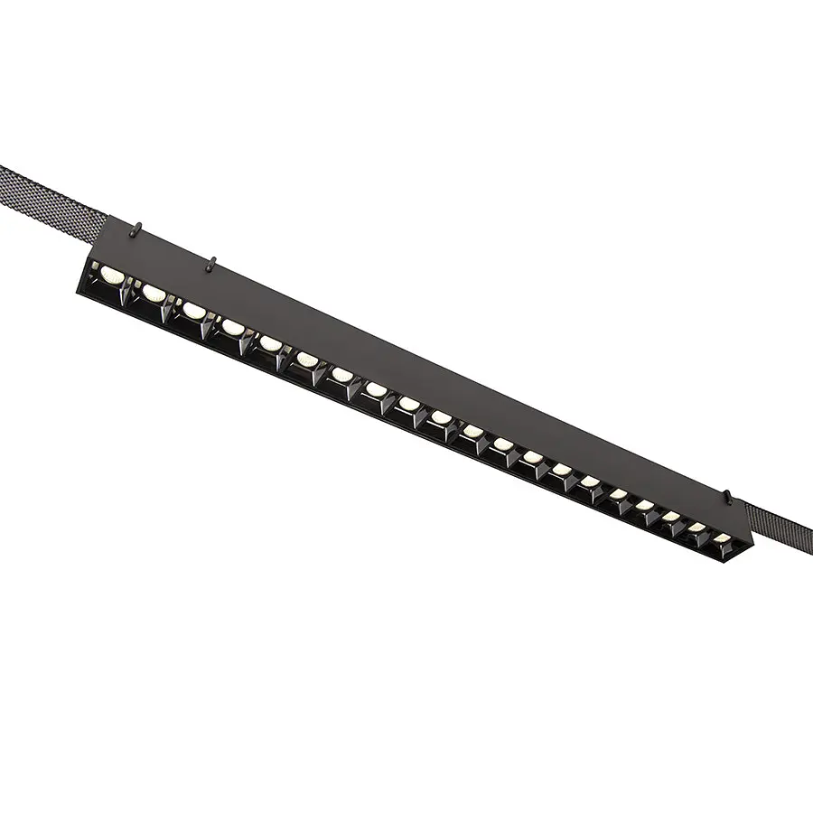 Трековий світильник LED Levistella 78020-BL02 BK, 20W, 4000K, чорний, для текстильної трекової системи - фото 3