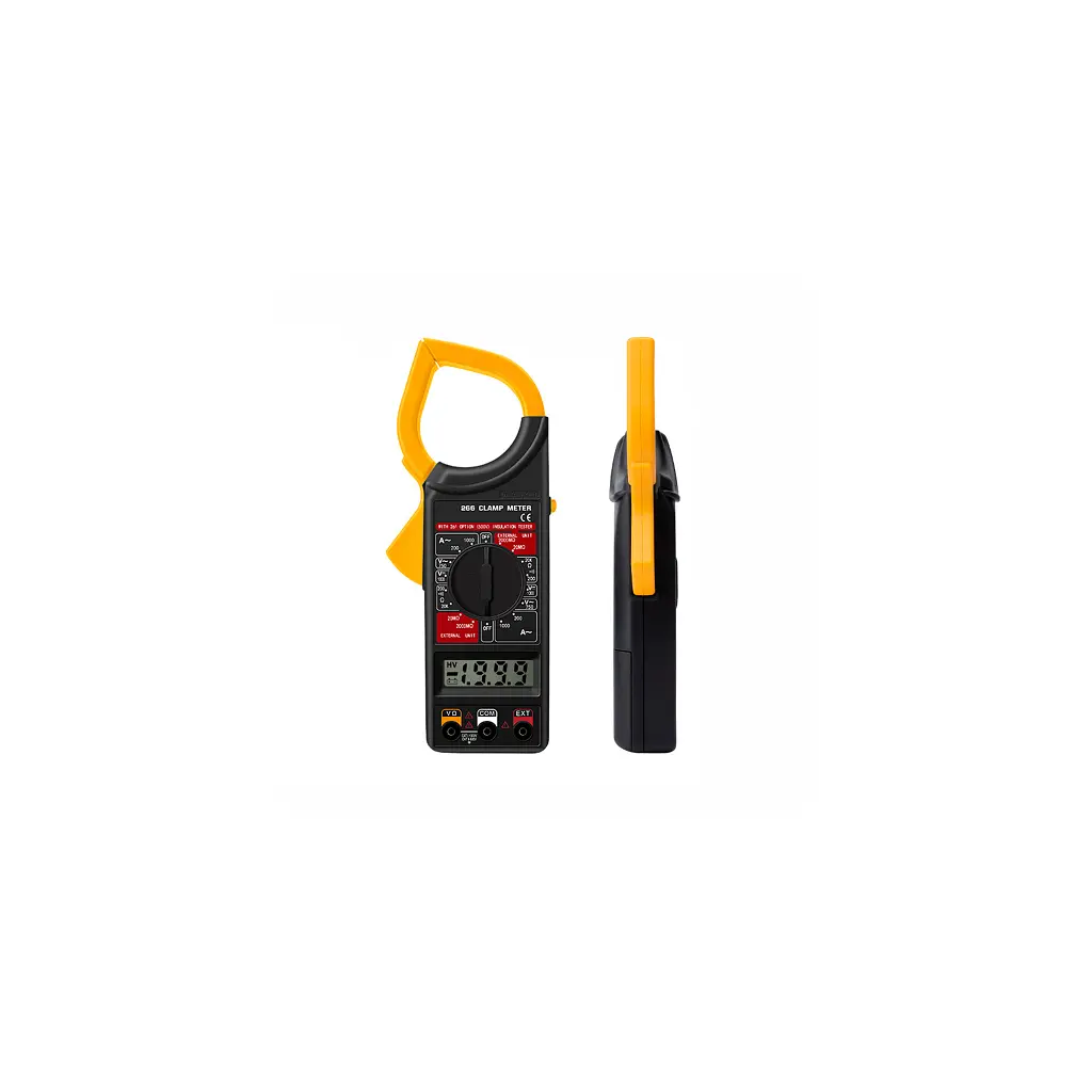 Токові кліщі ANENG із функцією мультиметра DT266. A AC, V DC, V AC, Ω. продзвонювання, перевірка діодів, Data Hold. (DT266) - фото 2