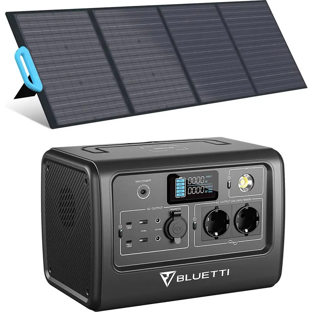 Портативна зарядна станція Bluetti PowerOak EB70 | 1000W, 716 Wh - фото 4