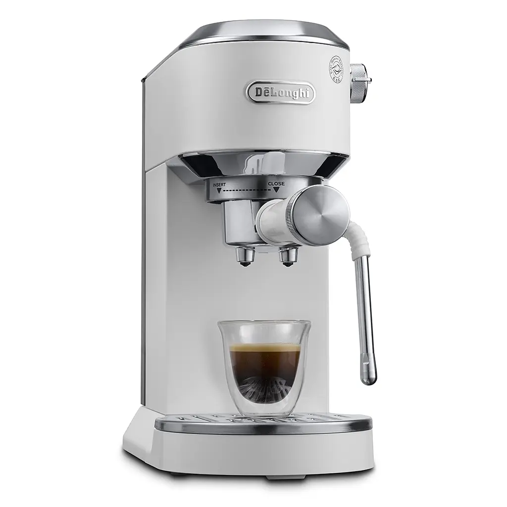 Ріжкова кавоварка еспресо DeLonghi EC 890.WI - фото 4