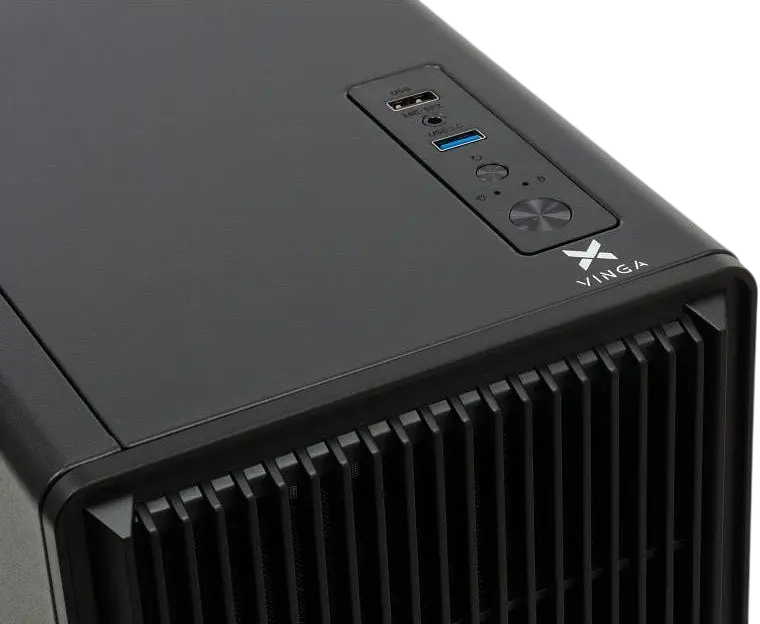 Корпус Vinga CS117 400W Black - фото 5
