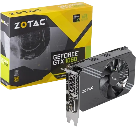 Відеокарта GeForce GTX 1060 3GB Zotac Mini (ZT-P10610A-10L) Б/В - фото 3
