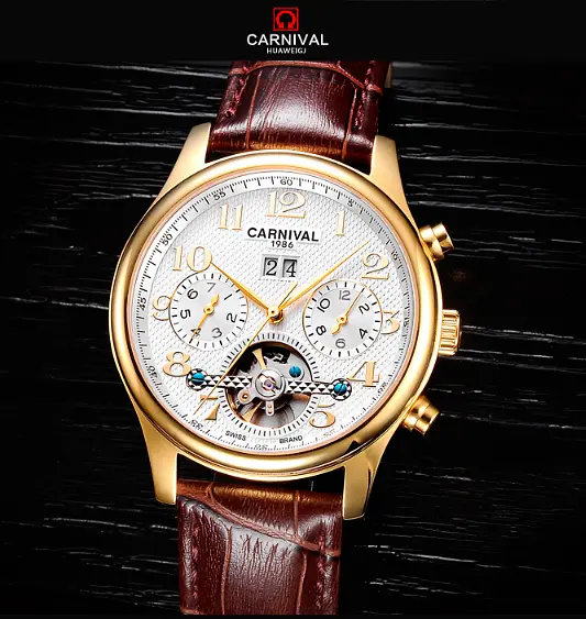 Годинник Carnival Swiss Brown - фото 14