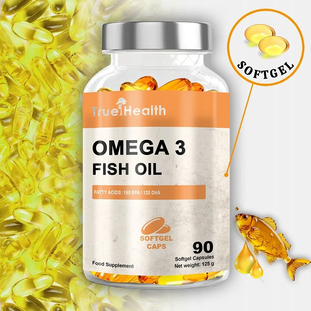 Риб'ячий жир True Health Omega Fish Oil, 90 капсул - фото 2
