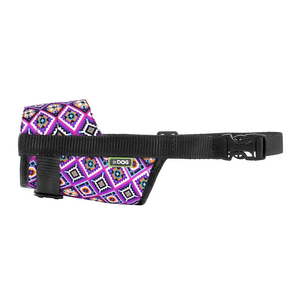 Намордник ТМ HIDOG Aztec з нейлону регульований №1(25-34см) 132-1003 (2100102386014)(SN) shop (2100102386014) - фото 2