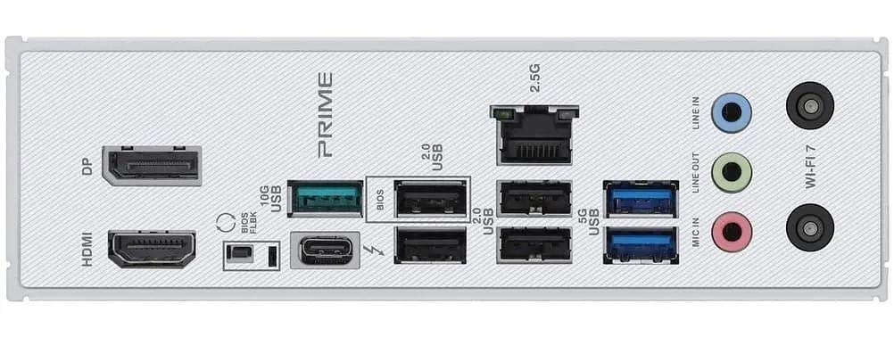 Материнська плата ASUS PRIME Z890-P WIFI (PRIME Z890-P WIFI) (Socket 1851, Intel Z890, ATX) - фото 7