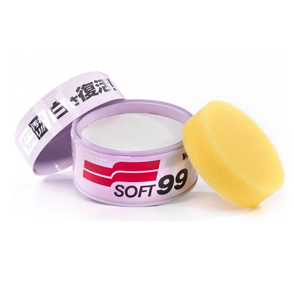 Віск SOFT99 White Super Wax для білих та світлих автомобілів 350 г - фото 6