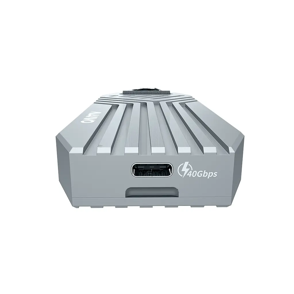 Кишеня зовнішня Maiwo M.2 SSD NVMe 2280 ч-з USB4.0 Type-C 40Gbps (K1695) - фото 2