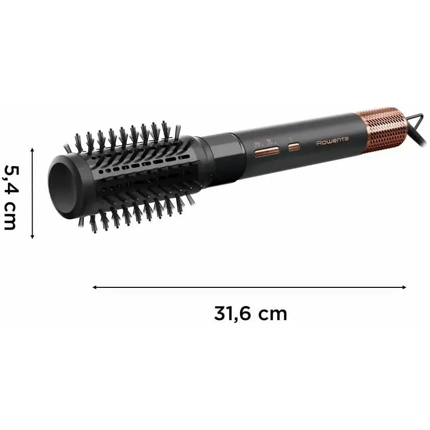 Фен-щітка Rowenta Air Shape 1300 Вт чорно-золота (UB9820E0) - фото 4