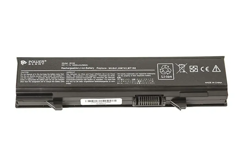 Акумулятор PowerPlant для ноутбуків DELL Latitude E5400 (KM668, DL5400LH) 11.1V 5200mAh (NB440153) - фото 2