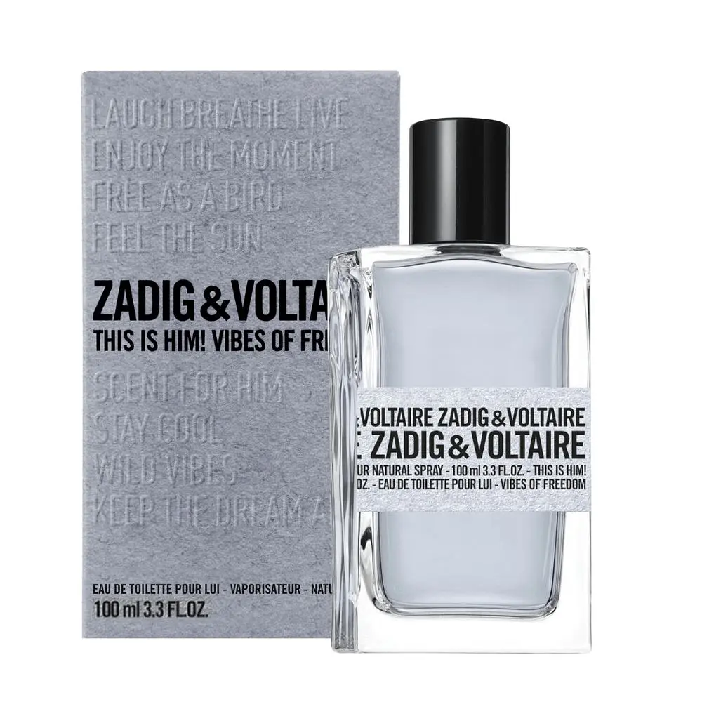 Оригінал Zadig & Voltaire This Is Him! Vibes Of Freedom 100 мл Туалетна вода - фото 2