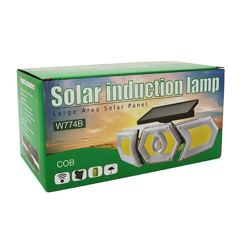 Уличный фонарь POWERMASTER MX-W771B, 70 SMD LED, заряд от Solar панель, датчик движения/освещения, BOX - фото 3