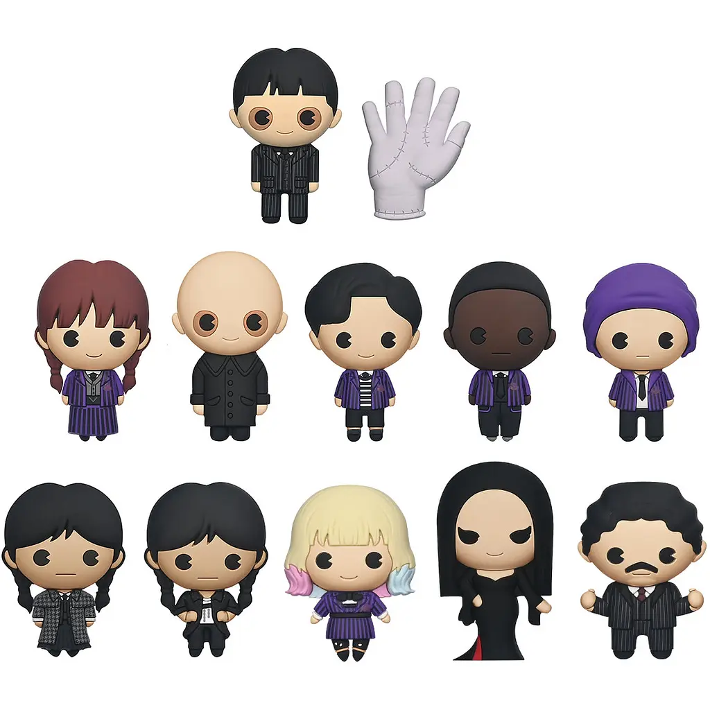 Ігрова фігурка на кліпсі Monogram Венздей S4 в асортименті (33125) - фото 2