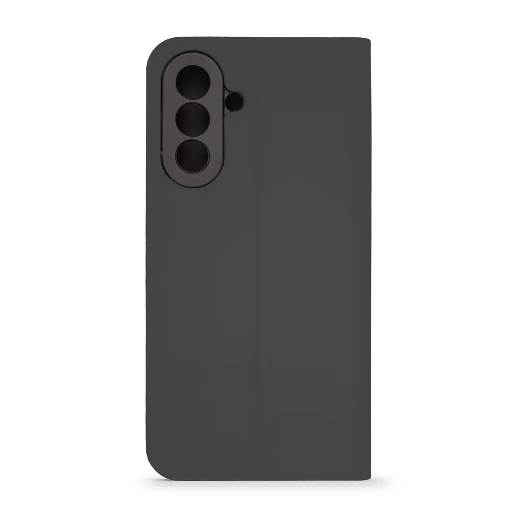 Чехол-книжка для Samsung Galaxy A57 5G, OneFold Case, черный, из экокожи (PU) и TPU, с магнитом, с подставкой и отделением для карт, трансформируемый в подставку, противоударный, защита всего корпуса, ArmorStandart (ARM89719) - фото 3
