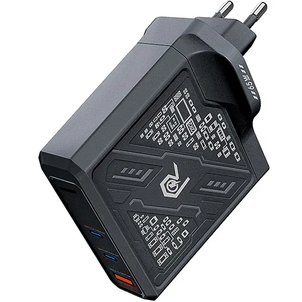 Комплект Повербанк WonderTech O2 Project 60000 мАч 65W + Кабель резиновый Remax RC-C032 + Быстрая GaN зарядка Remax RP-U108 - фото 6